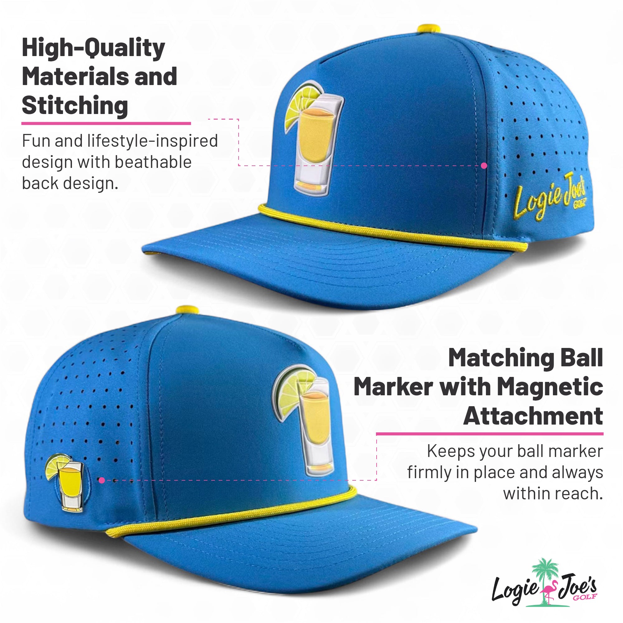 Parrot Patrol Golf Hat | Snapback Cap