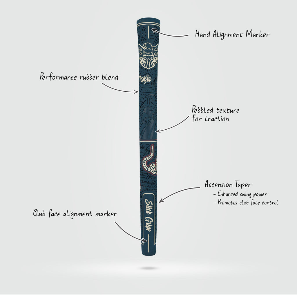 Stick Grips Patriot Golf Grip – Standard & Midsize